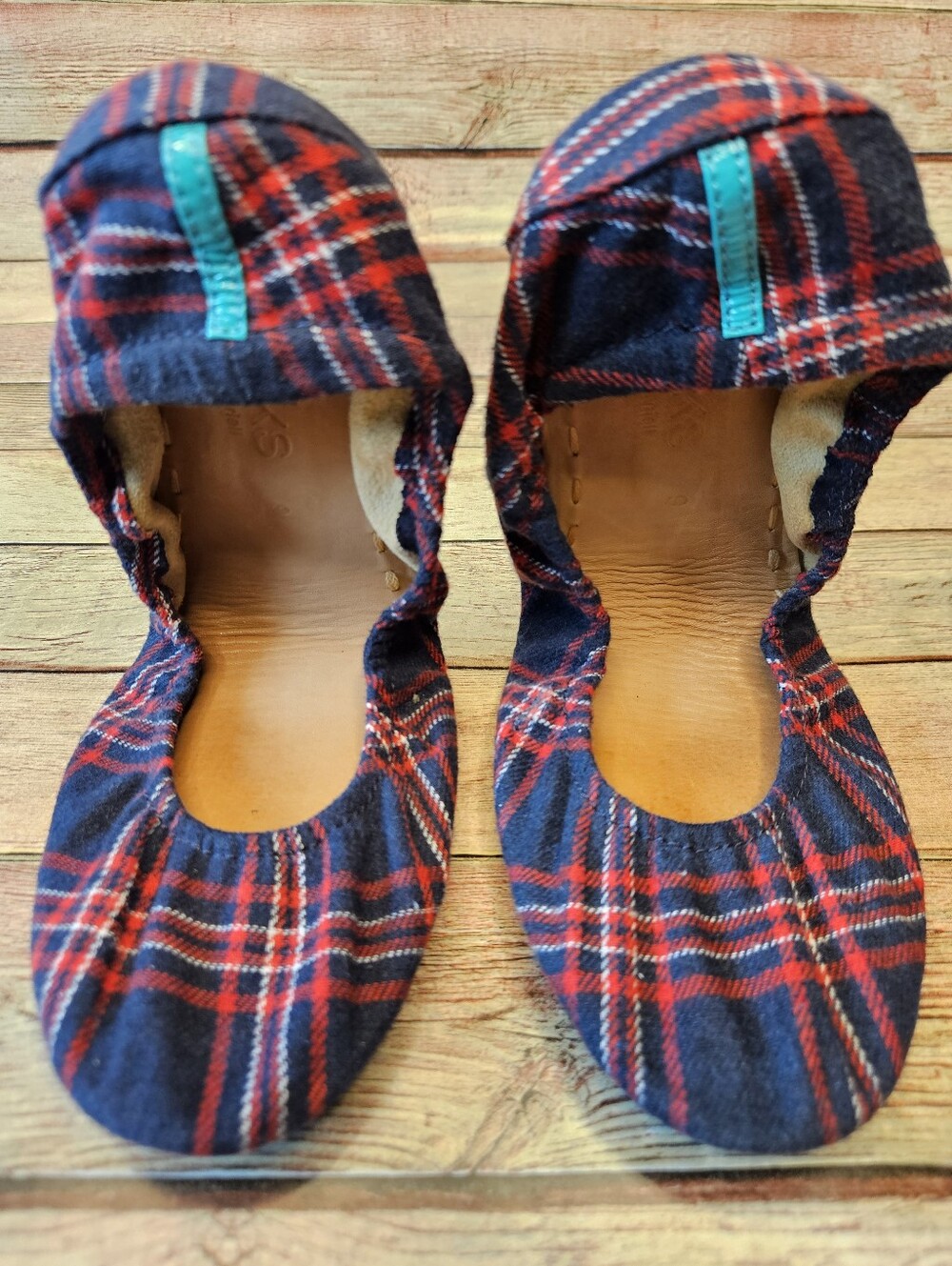 Heritage Plaid ballet flats by Tieks